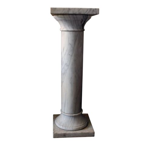 Marble Column Pedestal Chairish