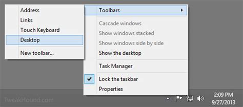 Creating Toolbars In Windows 8 Tweakhound