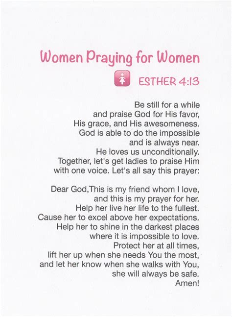 Women Praying For Women Let Her Know That When She Walks With God She