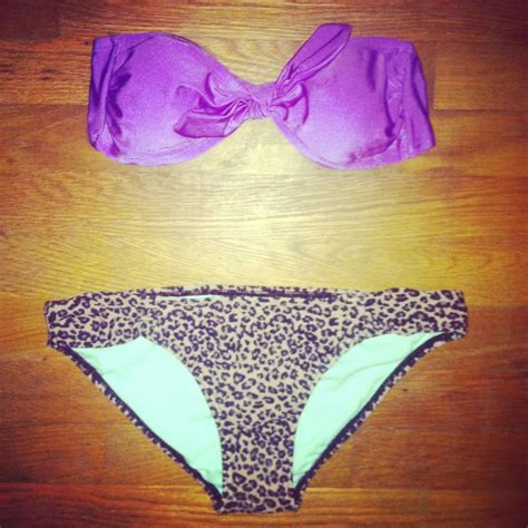 Every Girl Needs A Cute Bikini For Summer Leapordprint Purple Bikini Summer Sunshine