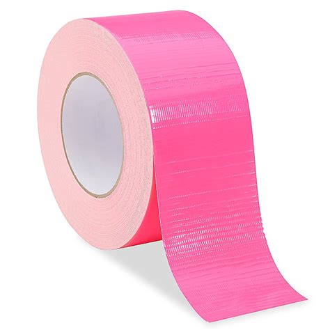 Uline Industrial Duct Tape 3 X 60 Yds Fluorescent Pink S 20809fp