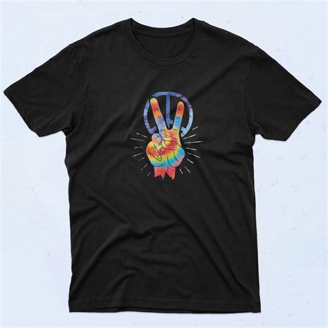 Peace Hand Sign T Shirt