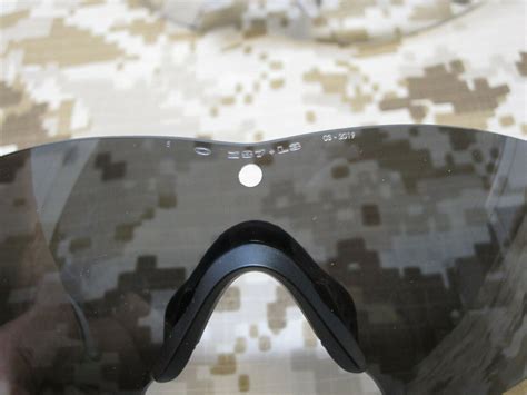 Oakley Si Shatterproof M Frame 3 0 Clear Dark Lens Military Glasses Strike Ii Centex Tactical Gear