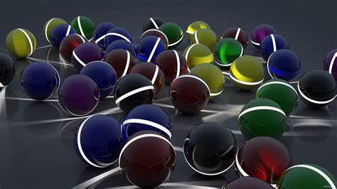 Download Wallpaper 2560x1440 Balls A Lot Of Surface Glow Hd Background