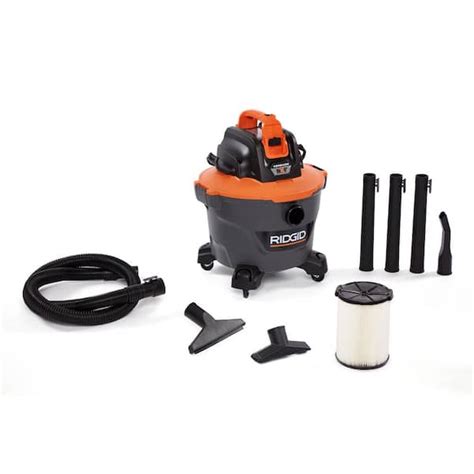 Ridgid 9 Gal 18 Volt Cordless Wetdry Shop Vacuum Tool Only With