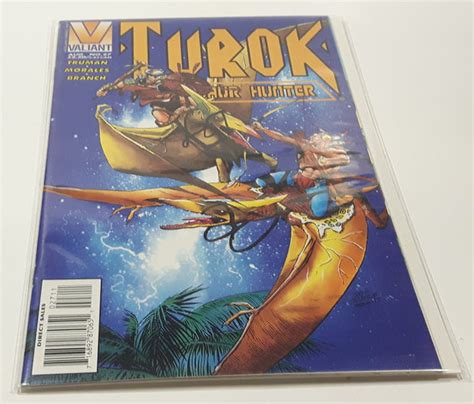 August 1995 Acclaim Comics Valiant Turok Dinosaur Hunter 27 Comic Boo