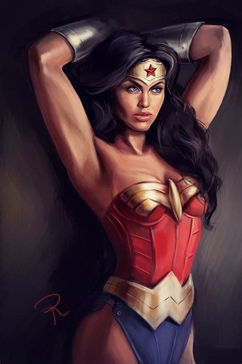 Wonder Woman By Olga Rigkova Via Cgsociety Dc Comics Comic Art Comic Books Wonder Woman Art