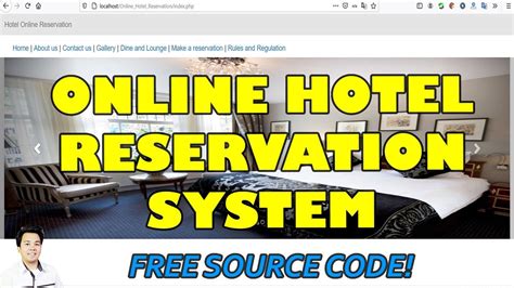 Online Hotel Reservation System In Phpmysql Free Source Code