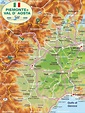 Map of Piedmont (Italy) - Map in the Atlas of the World - World Atlas