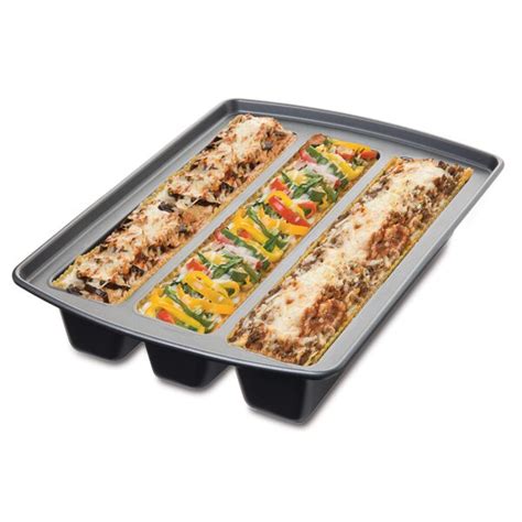 Dit is de speciale ilag non stick ceramic coating keramische zoals alle eva trio pannen en potten is de keramische pan gemaakt van hoogglans gepolijst 18/10 roestvrij staal. Chicago Metallic Rectangular Non-Stick Lasagna Trio Pan ...