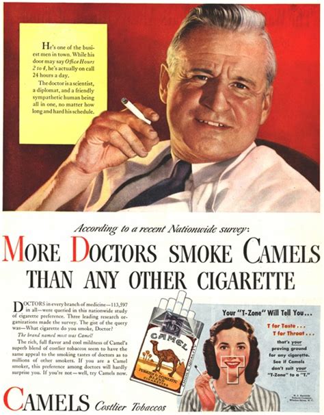 doctor recommended cigarette 6 more jaw dropping tv ads my best buddy media