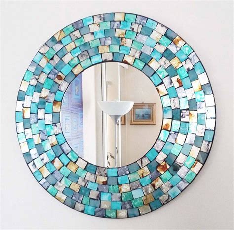 2024 Best Of Round Mosaic Wall Mirrors