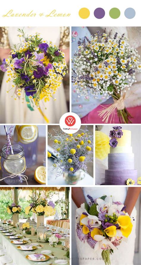 Top 9 Elegant Summer Wedding Color Palettes For 2019 Lavender And
