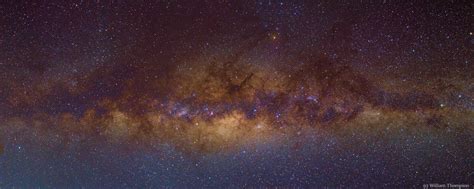 The Disk And Core Of The Milky Way From South Africa Rastrophotography