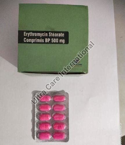 Erythromycin Stearate 500mg Tablets Generic Drugs At Best Price In