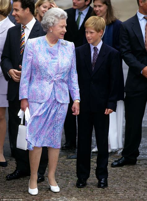 Queen elizabeth with prince charles. Prince Harry's life in 34 pictures to celebrate his 34th ...