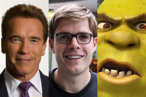 Guy Williams Impersonates Arnold Schwarzenegger In The Movie Shrek