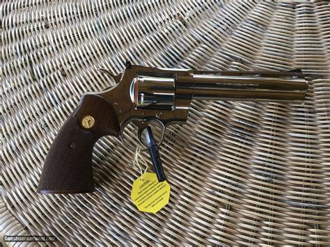 Colt Python 357 Magnum 6 Bright Nickel Mfg 1971 New Unfired