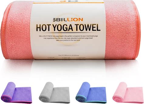 Billion Fitness Hot Yoga Mat Towel X Inch X Cm Microfiber Hot Yoga Towel With Corner