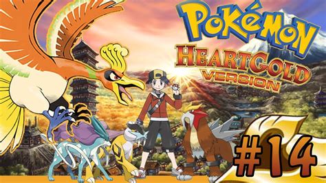 Lets Play Pokémon Heartgold épisode 14 Les 3 Pokémon Légendaire Youtube