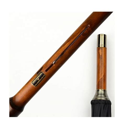 Hazel Knob Solid Stick Umbrella