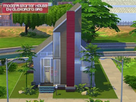 Modern Starter House The Sims 4 Catalog
