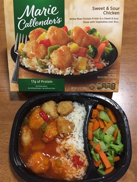 Marie Callenders Sweet And Sour Chicken 5 10 It Was Filling But Way