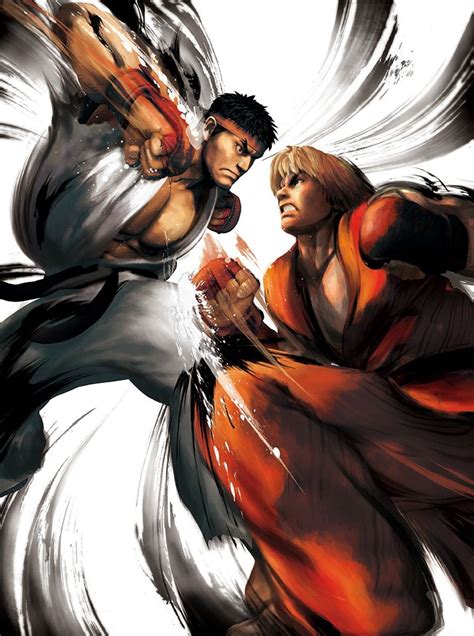 Street Fighter Ryu Vs Ken Sanypix