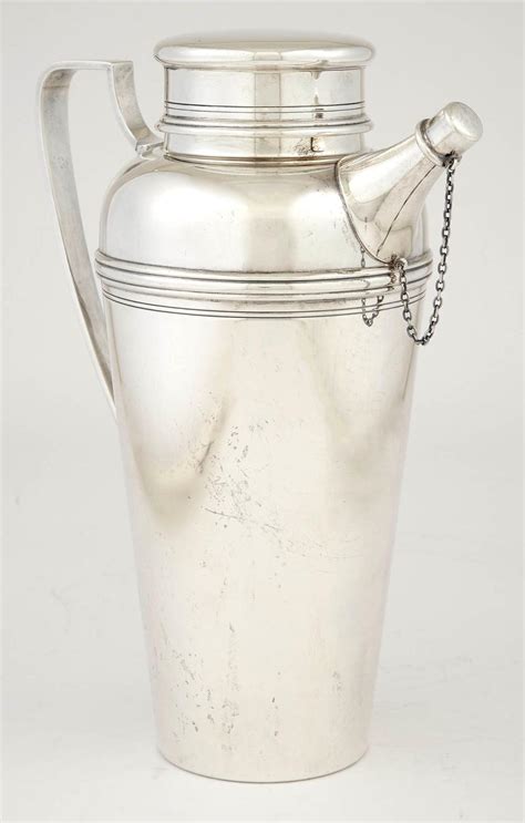Tiffany And Co Sterling Silver Cocktail Shaker