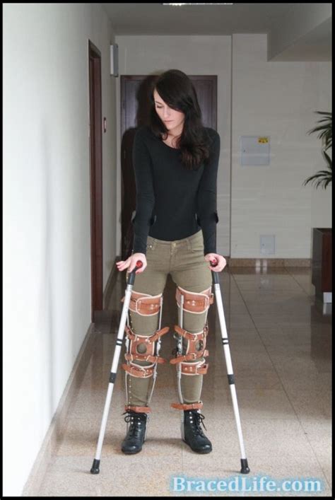 Pin By Medical On Braced Life Leg Braces Disabled Women Braces