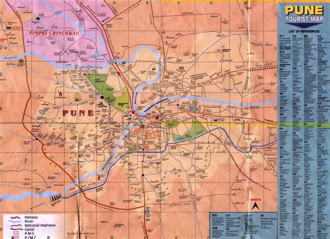 City Center Map Of Pune •