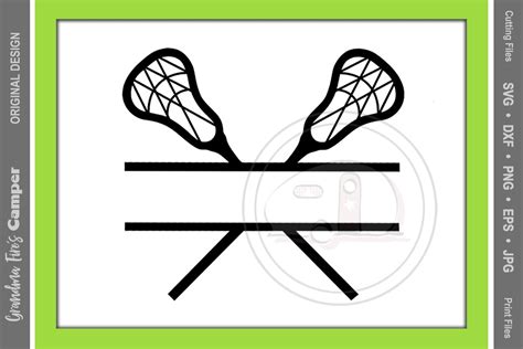 Lacrosse SVG, Lacrosse Personalize SVG, Lacrosse Split Name (68881