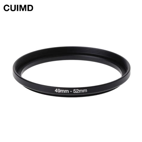 49mm To 52mm 49mm 52mm Metal Step Up Rings Lens Adapter Filter Camera