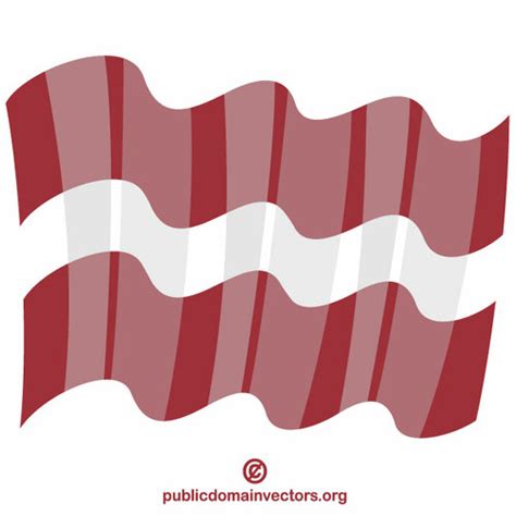 Latvian National Flag Public Domain Vectors