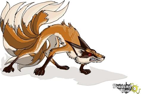 How To Draw A Kitsune Fox