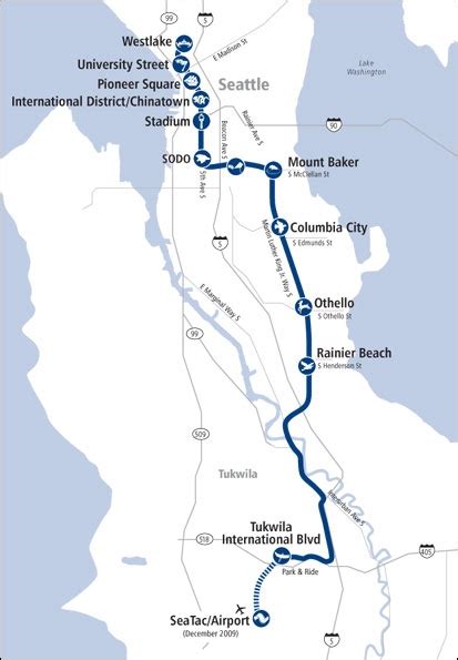 Light Rail Seattle Map Stops Oconto County Plat Map