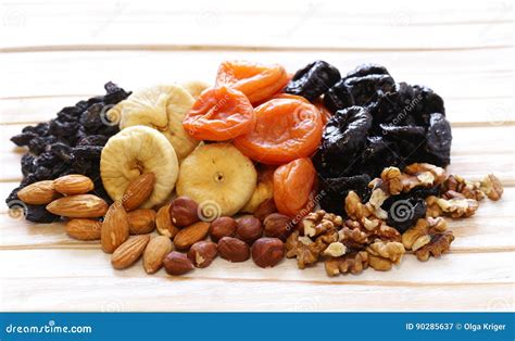 Assorted Various Dried Fruits Stock Image Image Of Healthy Food