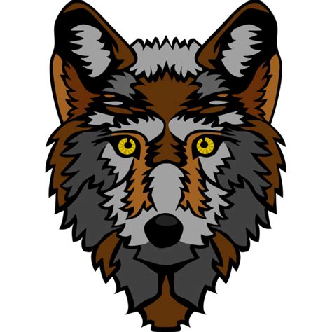 Stylized Wolf Head Png Svg Clip Art For Web Download Clip Art Png
