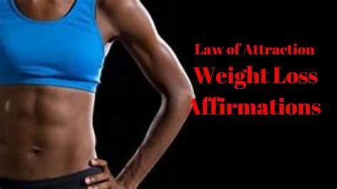 Manifest weight loss using the law of attraction. Law of Attraction Weight Loss Affirmations - Manifest ...