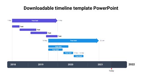 Downloadable Timeline Template Powerpoint
