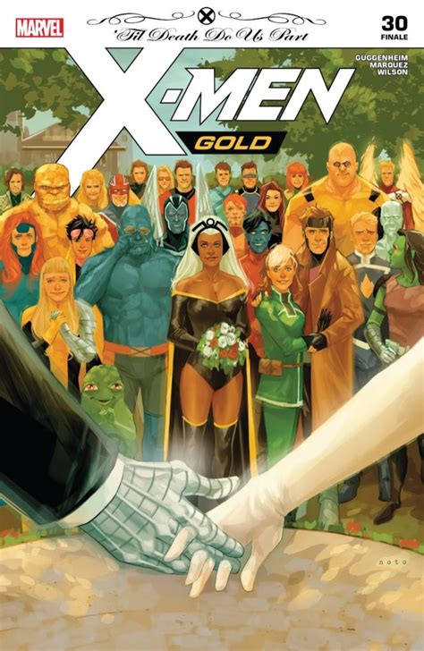 X Men Gold Issue 30 Has Rogue And Gambit Get Married