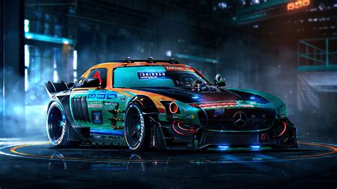 Download hd & 4k cars wallpapers,pictures,images,photos for desktop & mobile backgrounds in hd, 4k ultra hd, widescreen high quality resolutions. Mercedes Colorful 4K Customize Car | HD Wallpapers