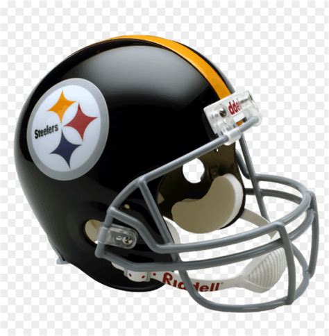 Png Image Of Pittsburgh Steelers Helmet With A Clear Background Image