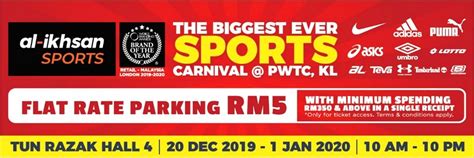 Jom serbu cawangan berdekatan anda hari ini! 20 Dec 2019-1 Jan 2020: Al-Ikhsan Sports Warehouse Sale at ...