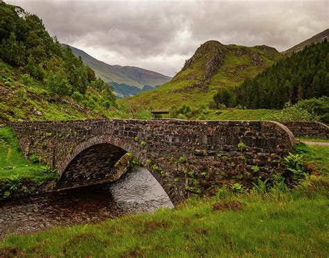 Old Stone Bridge In Kintail Photograph By Richard Smith Fine Art America