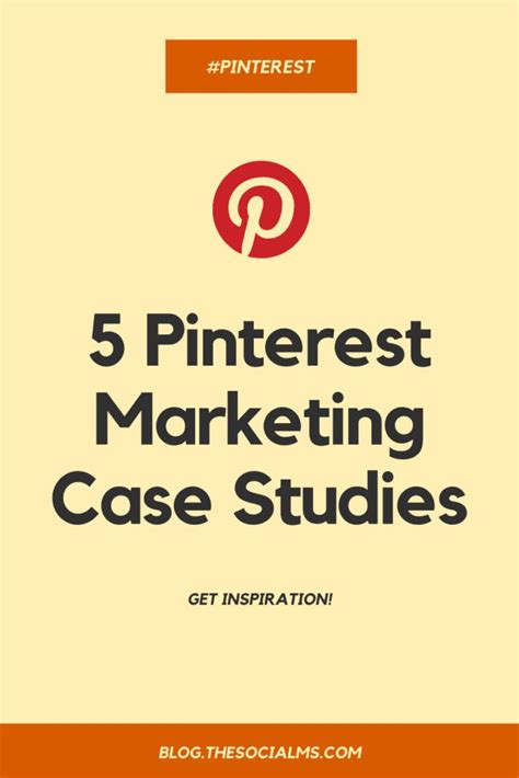 The Cover For 5 Pinterest Marketing Case Studies