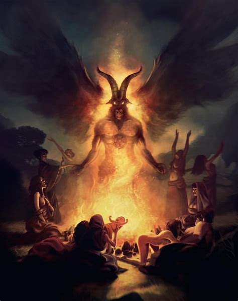 Aquelarre By Borjapindado On Deviantart Satanic Art Dark Fantasy Art Demon Art