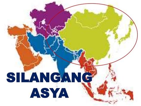 Mga Rehiyon Sa Asya
