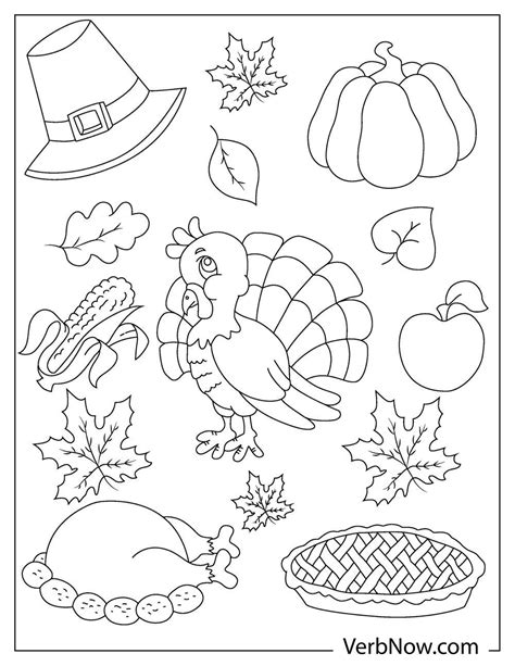 15 Free Printable Thanksgiving Coloring Pages