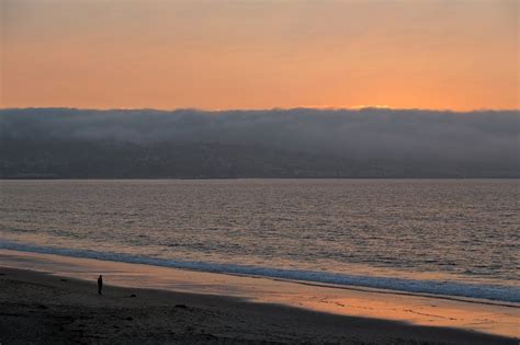Monterey Downtown California Sunset Over Monterey California Yair